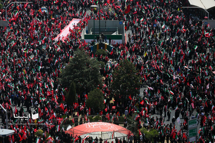 تشییع پیکر مطهر رهبر شهید انقلاب در تهران _۲