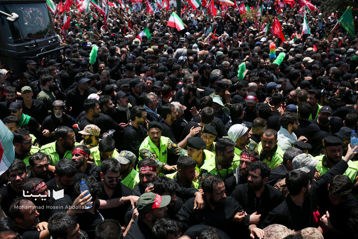 تشییع پیکر مطهر رهبر شهید انقلاب در تهران _۲