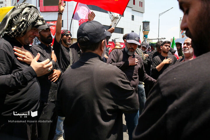 تشییع پیکر مطهر رهبر شهید انقلاب در تهران _۲