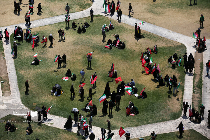 تشییع پیکر مطهر رهبر شهید انقلاب در تهران _۲