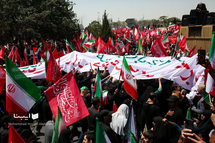 تشییع پیکر مطهر رهبر شهید انقلاب در تهران _۲
