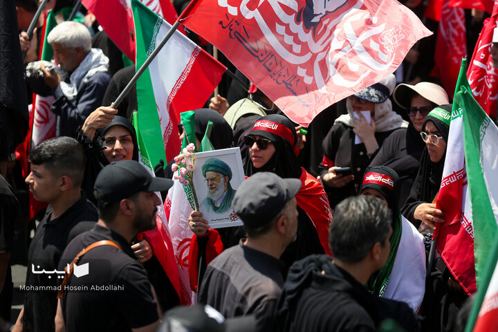 تشییع پیکر مطهر رهبر شهید انقلاب در تهران _۲