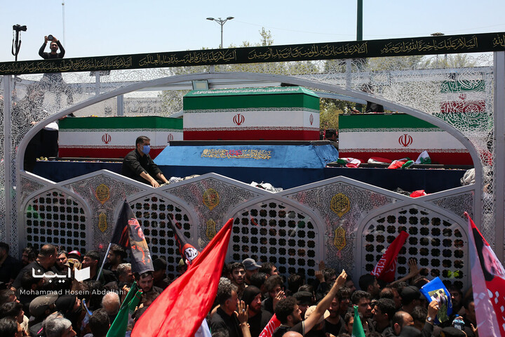 تشییع پیکر مطهر رهبر شهید انقلاب در تهران _۲