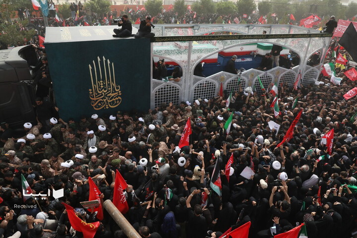تشییع پیکر مطهر رهبر شهید انقلاب در قم