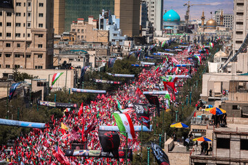 تشییع پیکر مطهر رهبر شهید انقلاب در مشهد