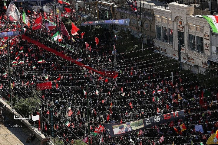 تشییع پیکر مطهر رهبر شهید انقلاب در مشهد