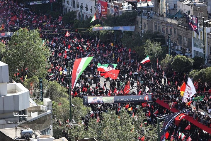 تشییع پیکر مطهر رهبر شهید انقلاب در مشهد