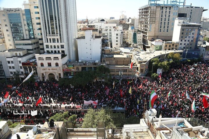 تشییع پیکر مطهر رهبر شهید انقلاب در مشهد