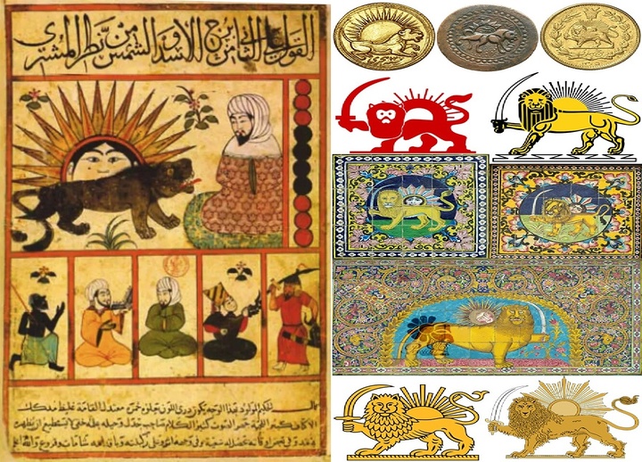 سکه‌های شیروخورشید در دوره ایلخانان