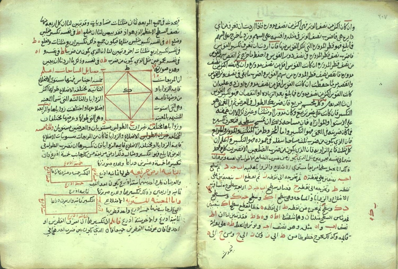 رساله خطی ۴۵۲ ساله از کتاب جبر و مقابله خوارزمی