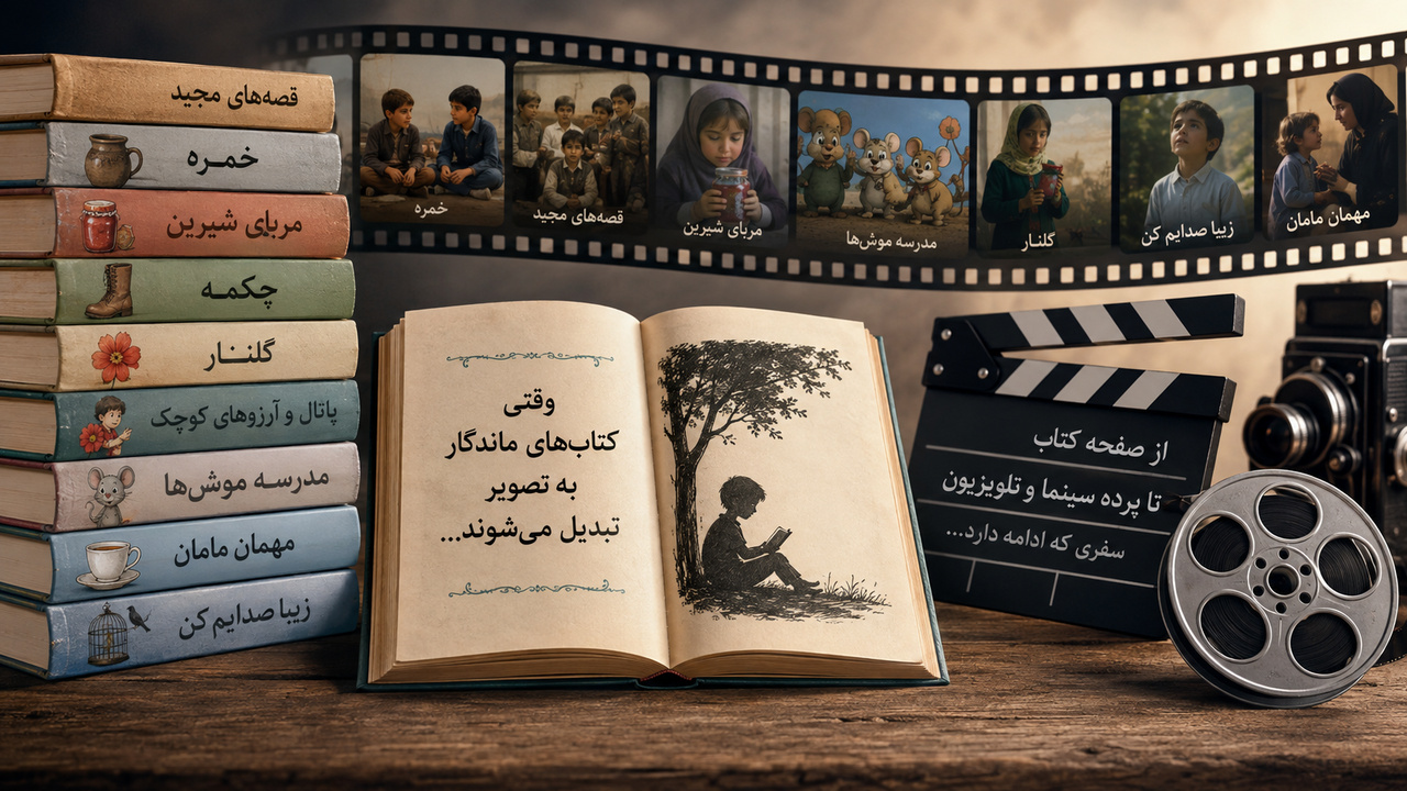 انتقال قصه‌ها از کتاب به سینما