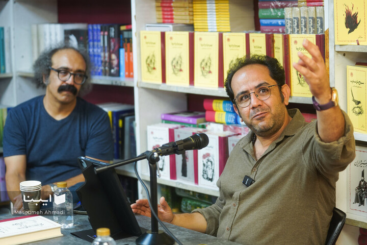دیدار با احسان عبدی‌پور در انتشارات خوارزمی