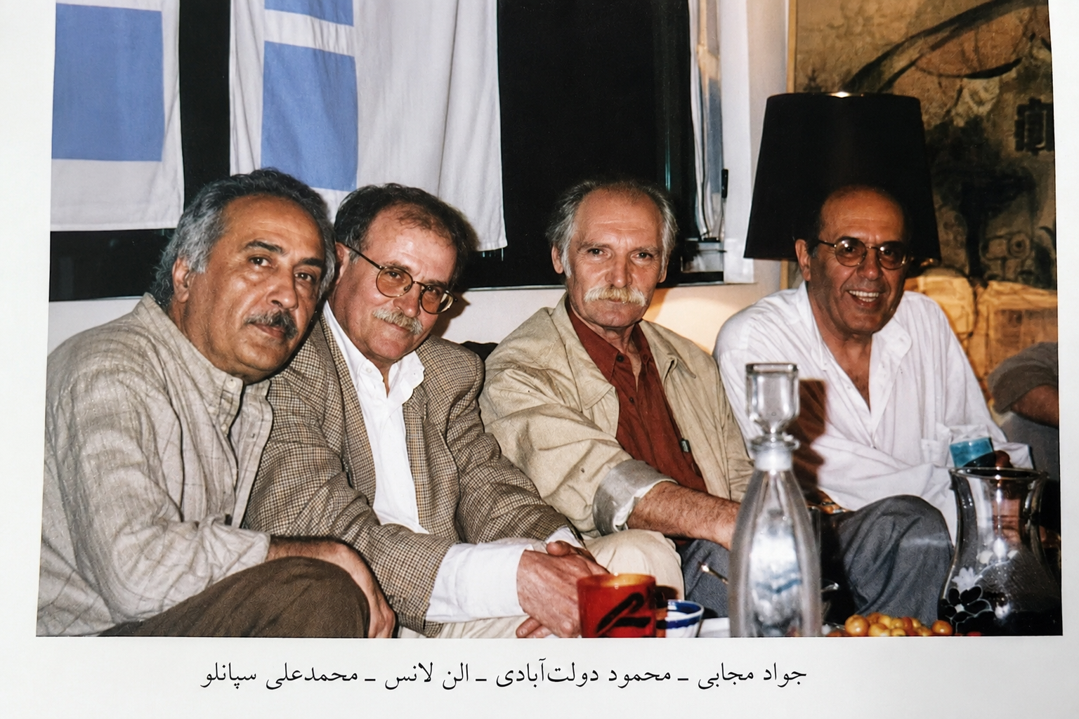 هم‌نشینی سپانلو، دولت‌آبادی، مجابی و الن لانس