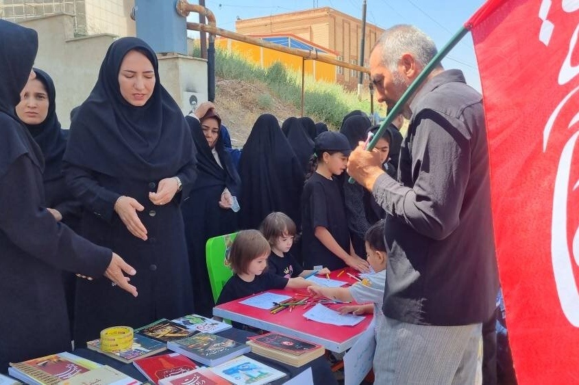 پیوند کربلا و مشهدالرضا در موکب کتابِ اسفراین