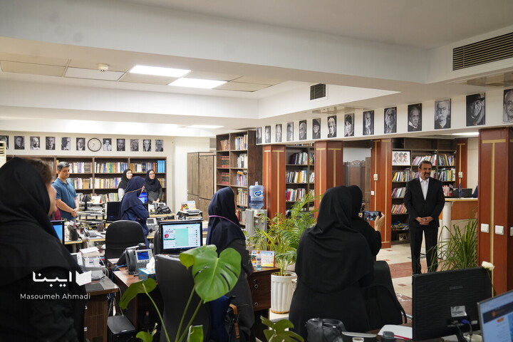 بازدید مهدی سنایی از ایبنا