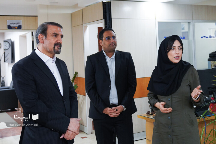 بازدید مهدی سنایی از ایبنا
