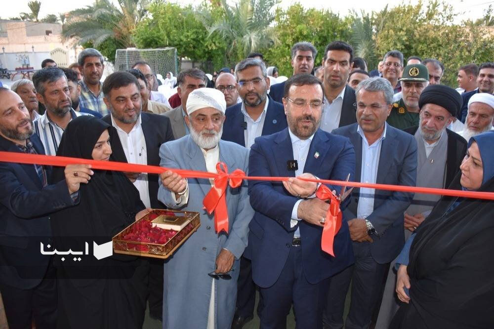 افتتاح کتابخانه شیخ ابونجمی شهرستان خنج