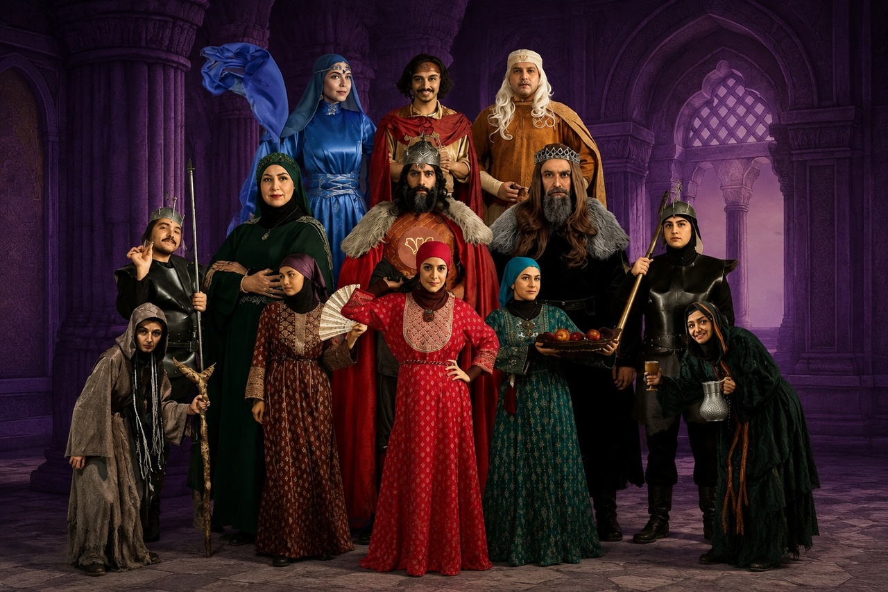 نمایش «گیسو کمند» به روی صحنه می‌رود