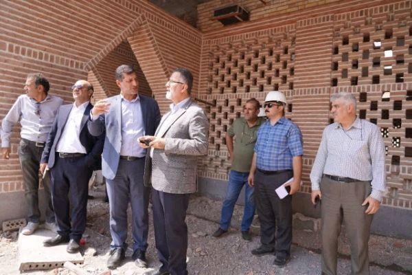 پیشرفت ۸۵ درصدی پروژه شمس تبریزی در خوی