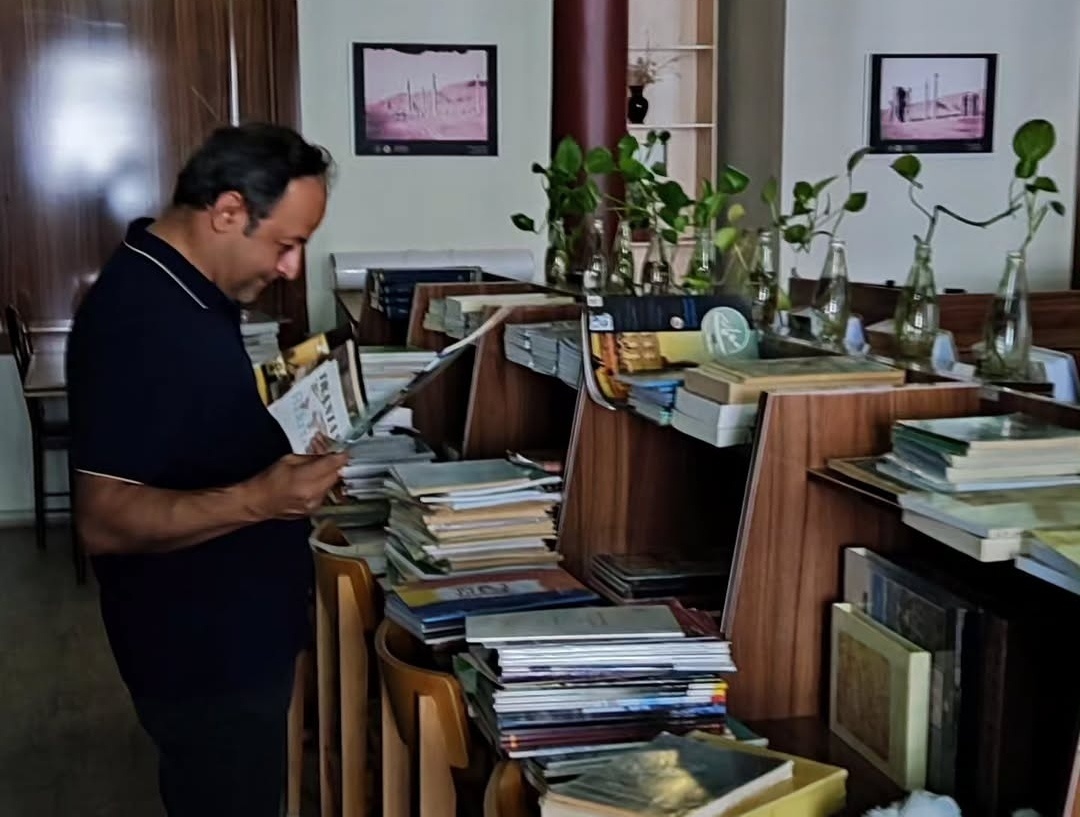 آغاز آمایش و سازماندهی منابع در کتابخانه تخصصی تخت‌جمشید