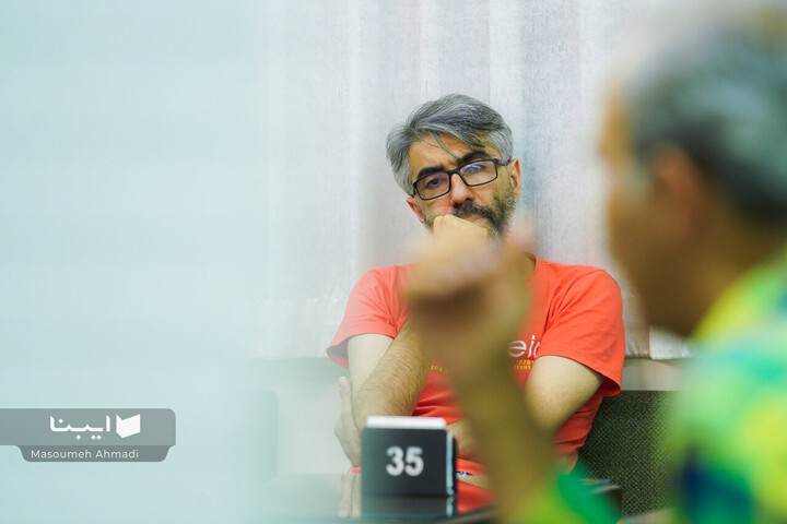 دیدار با علی‌اصغر سیدآبادی در خانه هنر نیماژ