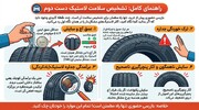 لاستیک دست دوم ماشین: ۹۷درصد نمونه‌های بررسی‌شده مشکل پنهان داشتند؛ بدانید چه بخرید و چه نخرید