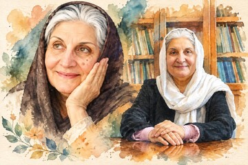 نوش‌آفرین انصاری؛ سردار ۸۷ ساله کتابداری ایران