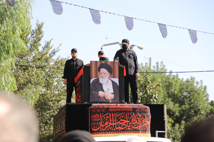 پیکر آیت‌الله شبیری زنجانی در قم تشییع شد