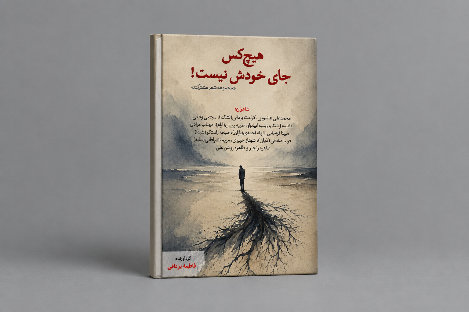 هم‌صدایی ۱۵ شاعر در مجموعه‌شعر «هیچ‌کس جای خودش نیست»