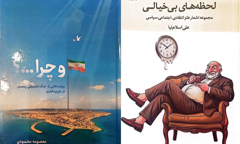 دو اثر «و چرا» و «لحظه‌های بی‌خیالی» در قشم رونمایی شد