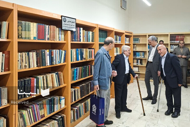 مراسم اهدای کتابخانه سعید حمیدیان به دانشگاه علامه طباطبایی