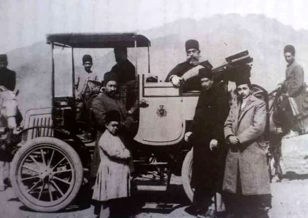 نخستین خودروی پلاک شده در ایران