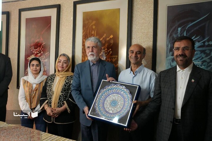 دیدار وزیر فرهنگ و ارشاد اسلامی با علیرضا کریم پور