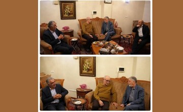 دیدار وزیر فرهنگ با سیدفرید قاسمی