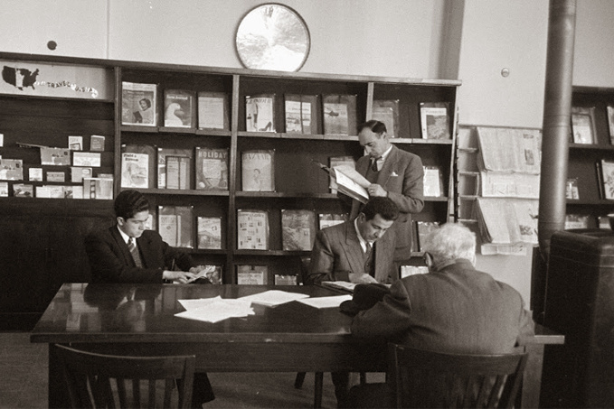تهران ۱۳۳۰؛ کتابخانه‌ آمریکایی‌ها