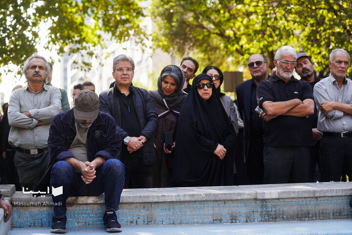 مراسم تشییع پیکر محسن راستانی