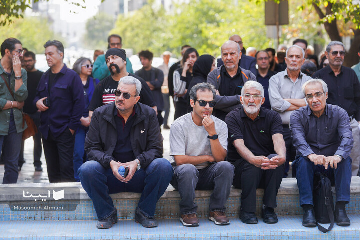 مراسم تشییع پیکر محسن راستانی