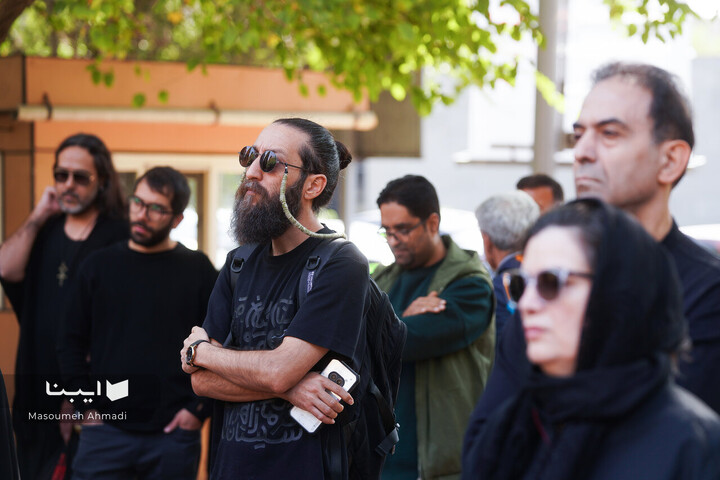 مراسم تشییع پیکر محسن راستانی