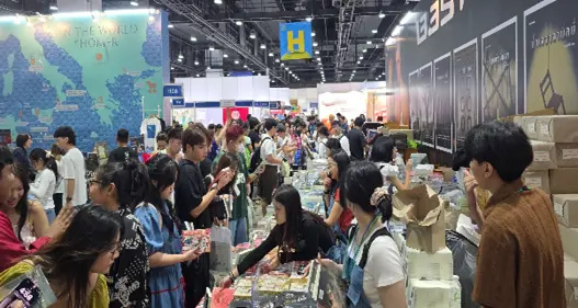 شباهت نمایشگاه ملی کتاب تایلند با نمایشگاه بینالمللی کتاب تهران+عکس