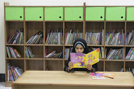 سازماندهی بخش کودک و نوجوان کتابخانه امام خمینی(ره) اسفراین