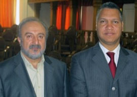 دیدار سفیر ونزوئلا با رییس کتابخانه مجلس در تهران