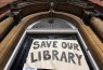 کاهش بازدید از کتابخانه‌های انگلیس از322میلیون به282میلیون / تظاهرات کتاب دوستان در کاردیف