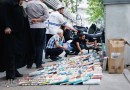 باکس‌های کتاب به کمک دستفروش‌های خیابان انقلاب می‌آیند‌