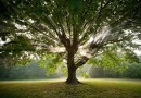 درخت در مبارزه‌ای طولانی بین زندگی و مرگ