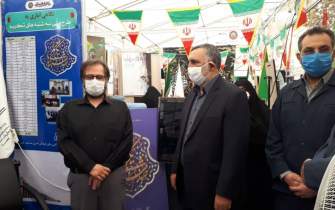 محسن جوادی از نمایشگاه دستاوردهای دفاع‌ مقدس بازدید کرد