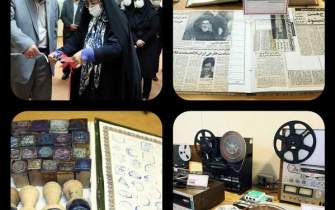 نمایشگاه تجهیزات منابع غیرکتابی کتابخانه ملی ایران افتتاح شد