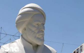 یادمان سه متری «ملاصدرا» در مشهد نصب شد