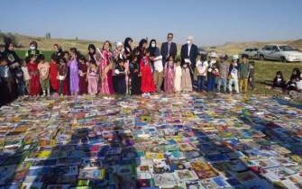 1000 جلد کتاب از طرف خیّرین به کودکان کتابخوان روستای «باغچله» اهدا شد