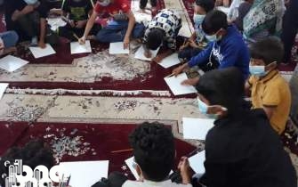 کتابخانه‌های سیار کانون پرورش فکری کودکان خوزستان در ایستگاه روستای «بسطامیه» توقف کرد