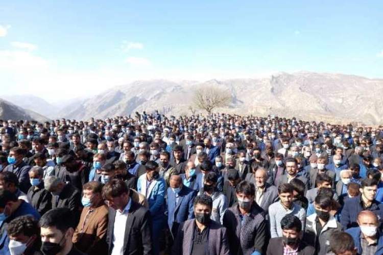 پیکر کتابدار فقید روستای درب کلات تشییع شد